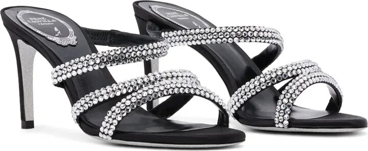 80mm Satin Sandals - Image 2