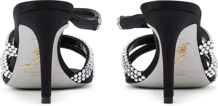 80mm Satin Sandals - Image 3