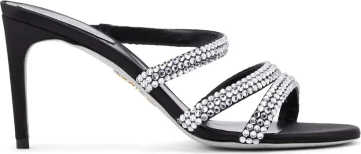 80mm Satin Sandals