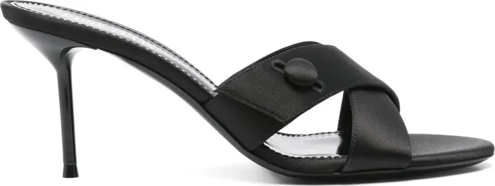 80mm Satin Sandals