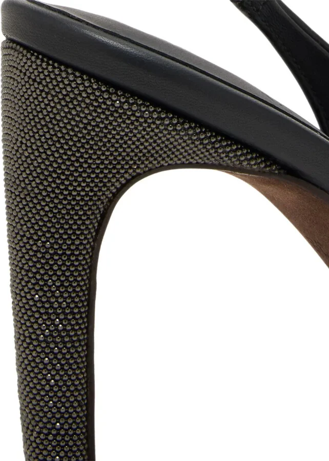 80mm Slingback Embellished Heel Pumps - Image 3