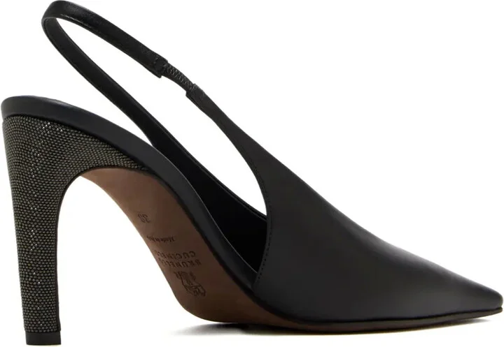 80mm Slingback Embellished Heel Pumps - Image 4