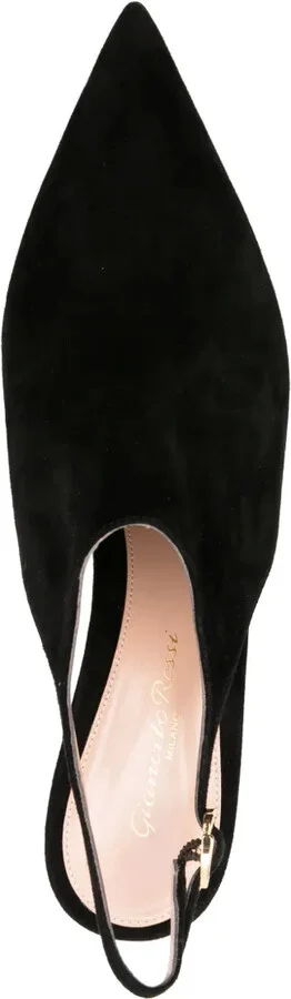 80mm Slingback Pointed-Toe Pumps - Image 4