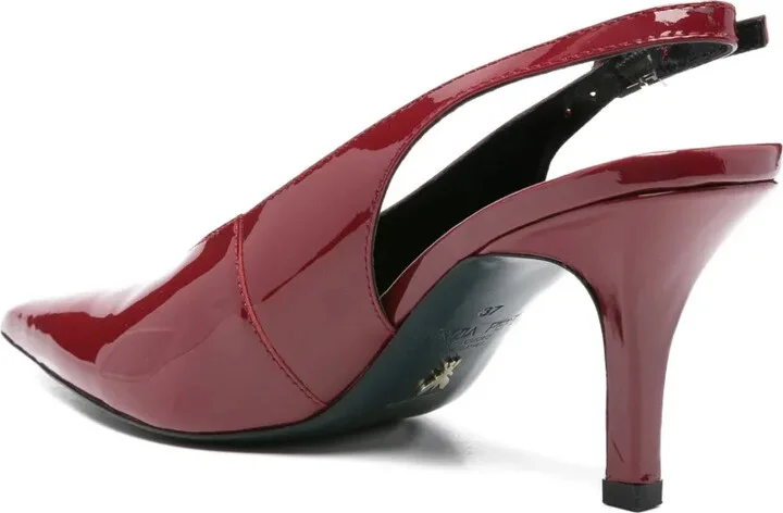 80mm Slingback Pointed-Toe Pumps - Image 3