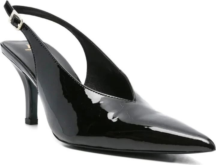 80mm Slingback Pointed-Toe Pumps - Image 2