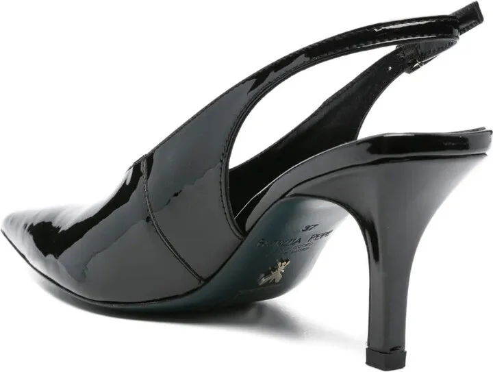 80mm Slingback Pointed-Toe Pumps - Image 3