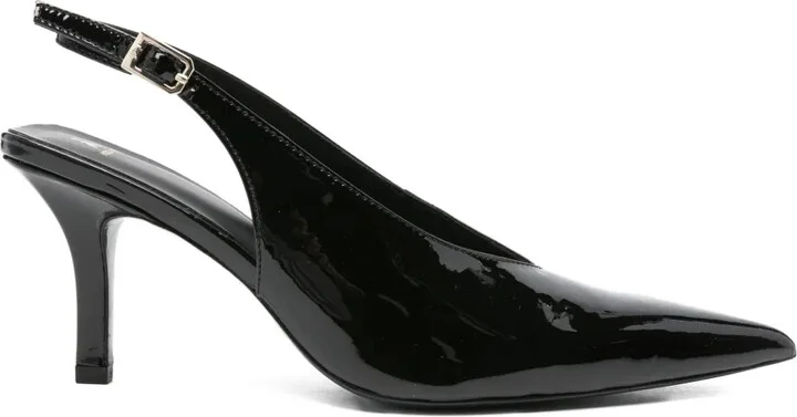 80mm Slingback Pointed-Toe Pumps
