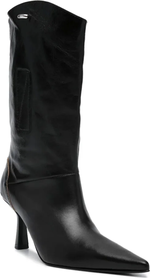 80mm Slip-On Knee-Length Boots - Image 2