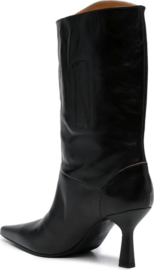 80mm Slip-On Knee-Length Boots - Image 3