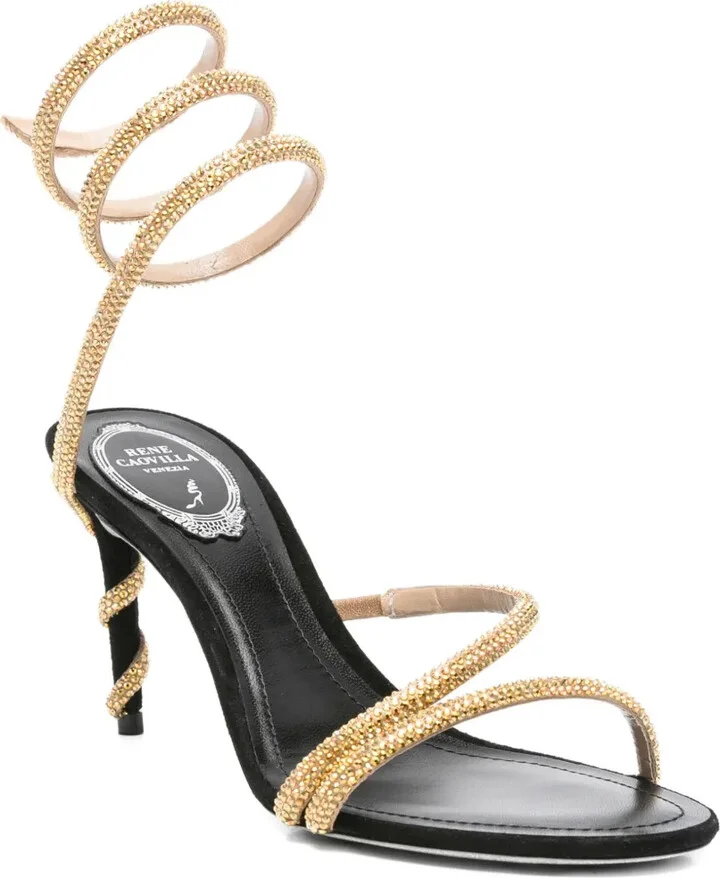 80mm Spiral-Embellished Sandals - Image 2