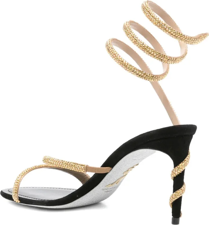 80mm Spiral-Embellished Sandals - Image 3