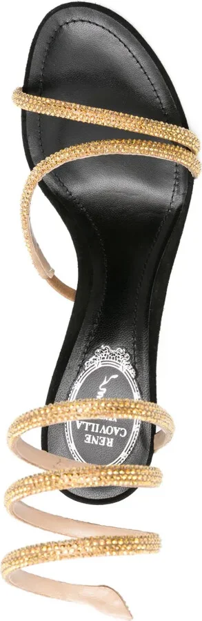 80mm Spiral-Embellished Sandals - Image 4