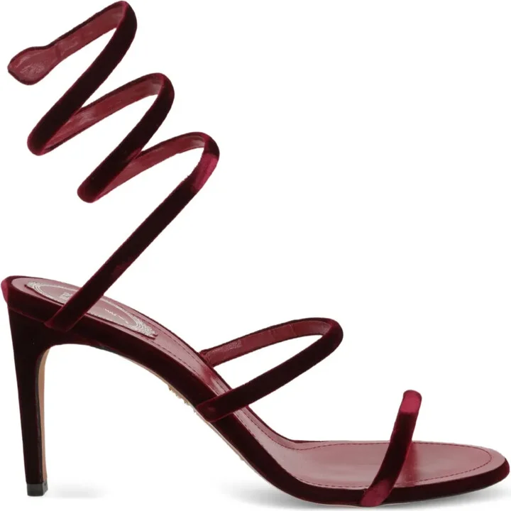 80mm Spiral-Strap Sandals