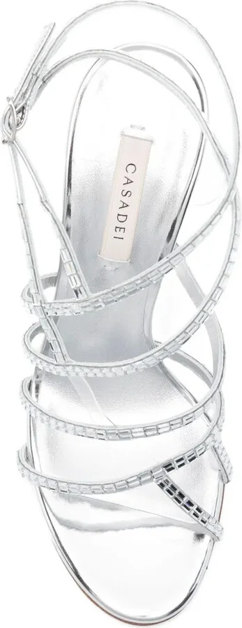 80mm Starsway Cage crystal-embellished stiletto pumps - Image 4