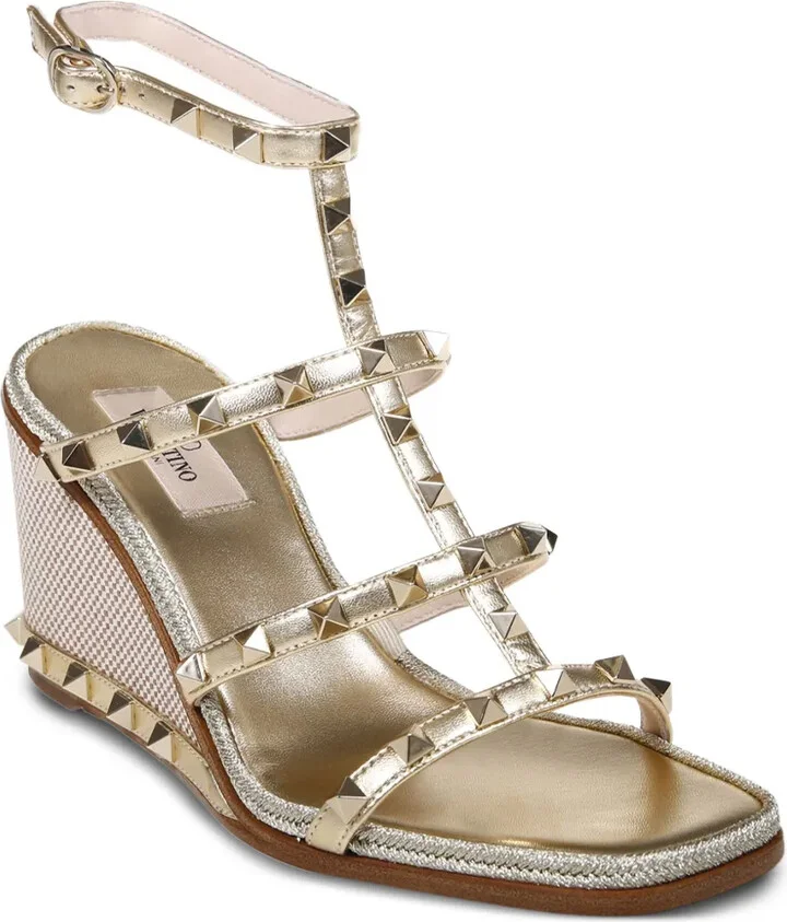 80mm Studded Wedge-Heel Sandals - Image 2