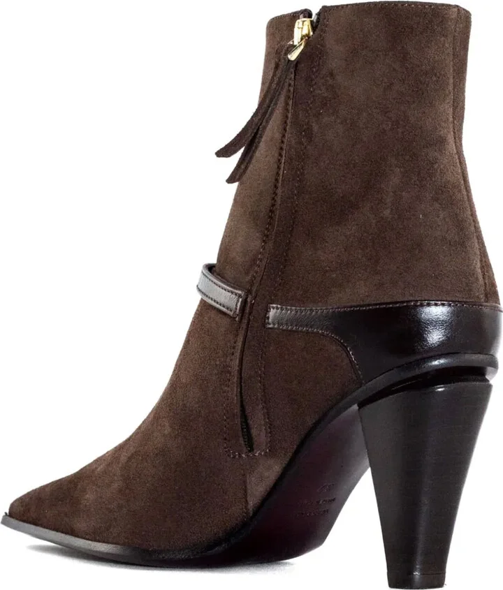 80mm Suede Ankle Boots - Image 4