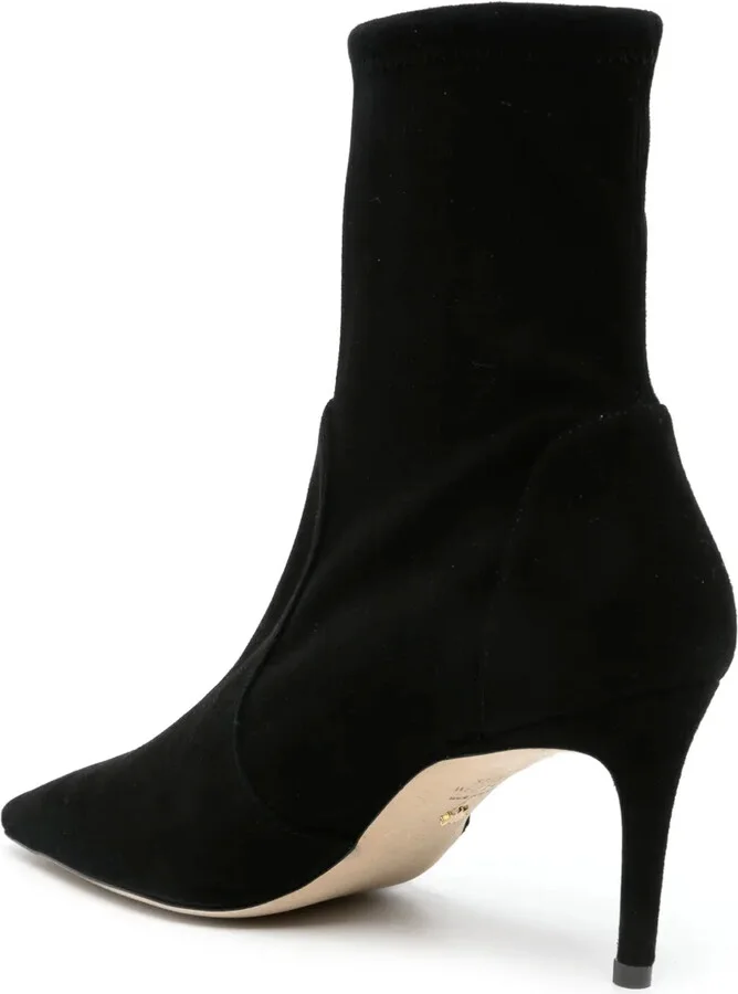 80mm Suede Ankle Boots - Image 3