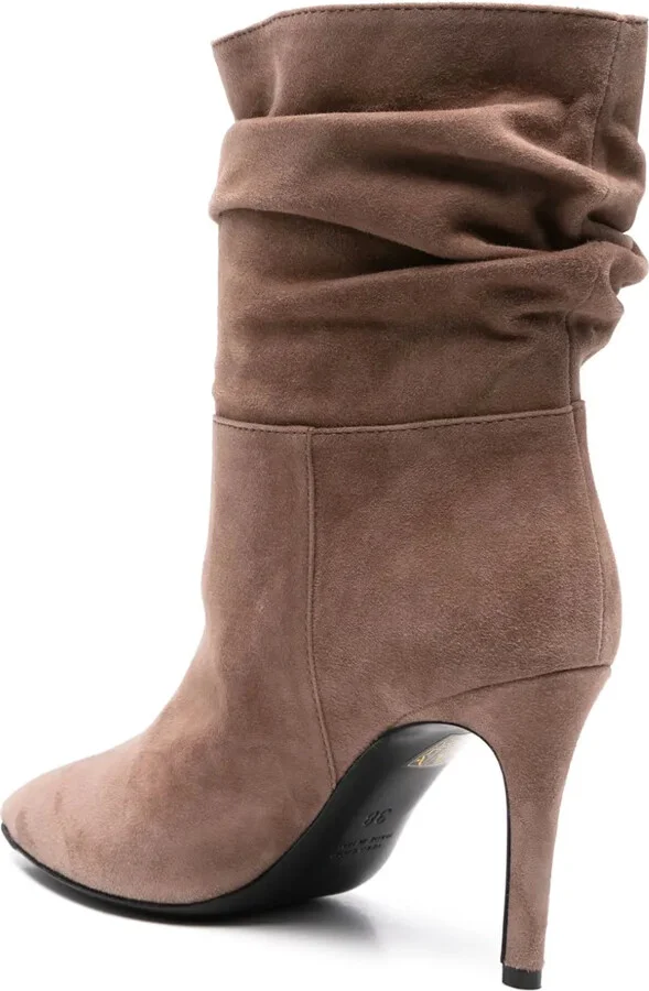 80mm Suede Boots - Image 3
