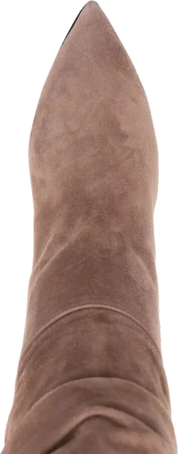 80mm Suede Boots - Image 4