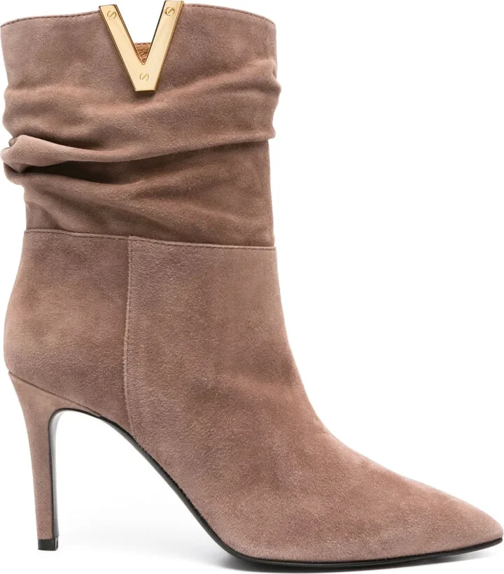 80mm Suede Boots