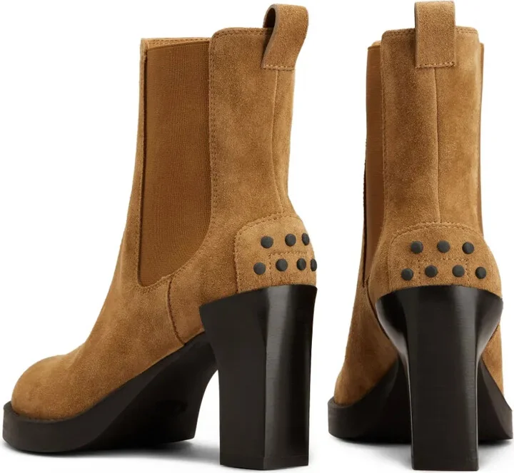 80mm suede Chelsea boots - Image 3