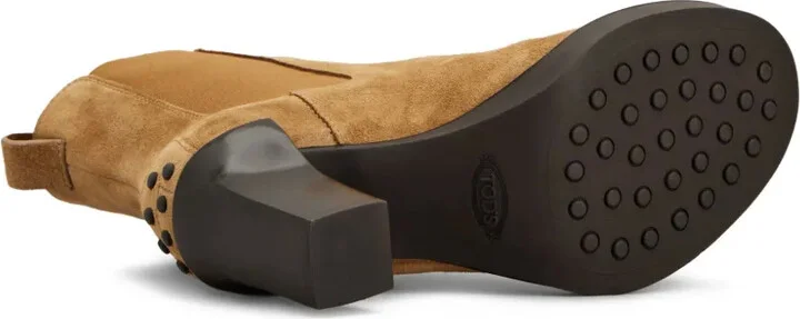 80mm suede Chelsea boots - Image 4
