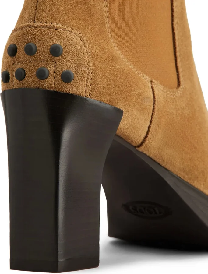 80mm suede Chelsea boots - Image 5