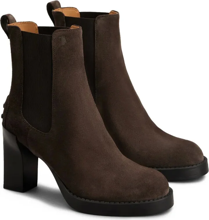 80mm suede Chelsea boots - Image 2