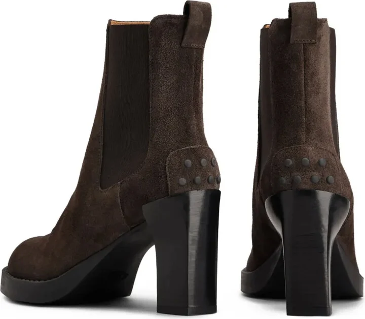 80mm suede Chelsea boots - Image 3
