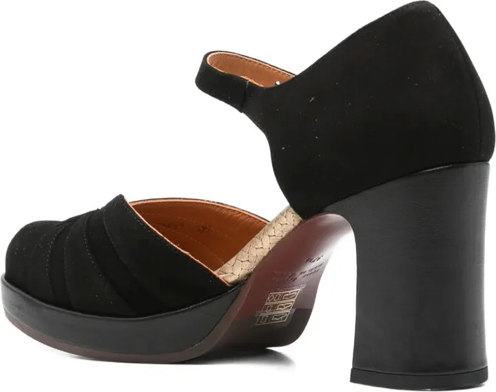 80mm Suede Heeled Pumps - Image 3