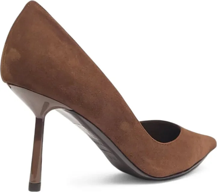 80mm Suede Pointed-Toe Pumps - Image 4