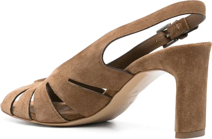 80mm Suede Sandals - Image 3