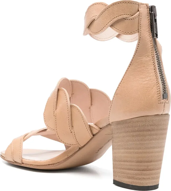 80mm Suede Sandals - Image 3