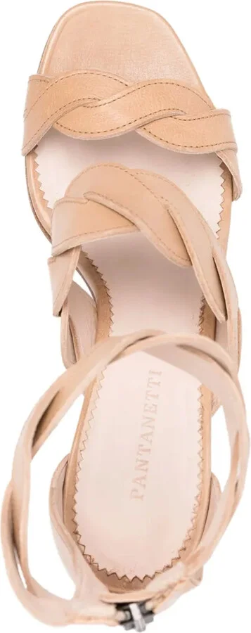 80mm Suede Sandals - Image 4