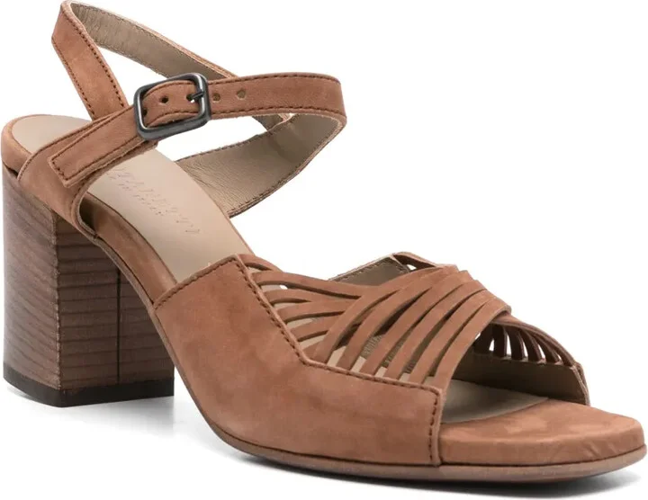 80mm Suede Sandals - Image 2