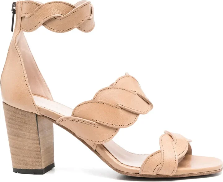 80mm Suede Sandals