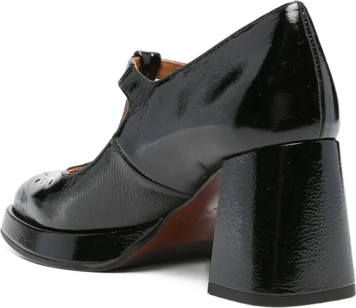 80mm T-bar block-heel pumps - Image 3