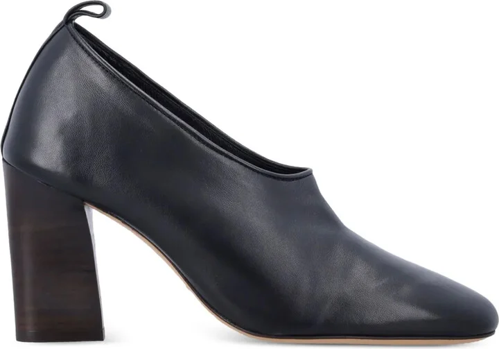 80mm Thea block-heel pumps