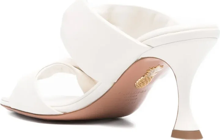 80mm Twist leather sandals - Image 3