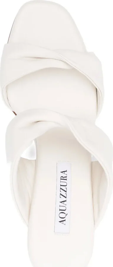 80mm Twist leather sandals - Image 4