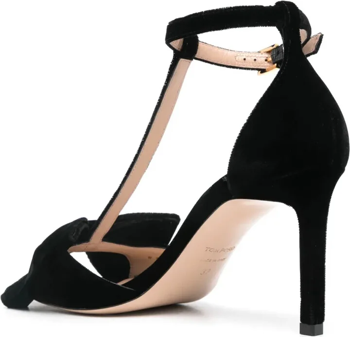 80mm Velvet Sandals - Image 3