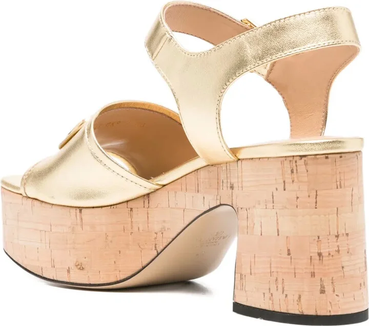 80mm Vlogo heeled sandals - Image 3