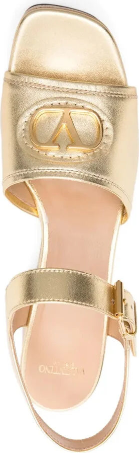 80mm Vlogo heeled sandals - Image 4