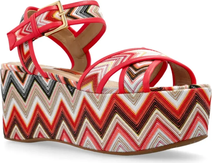 80mm Zigzag platform sandals - Image 2