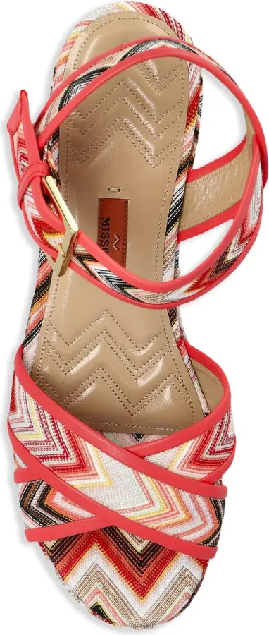 80mm Zigzag platform sandals - Image 4