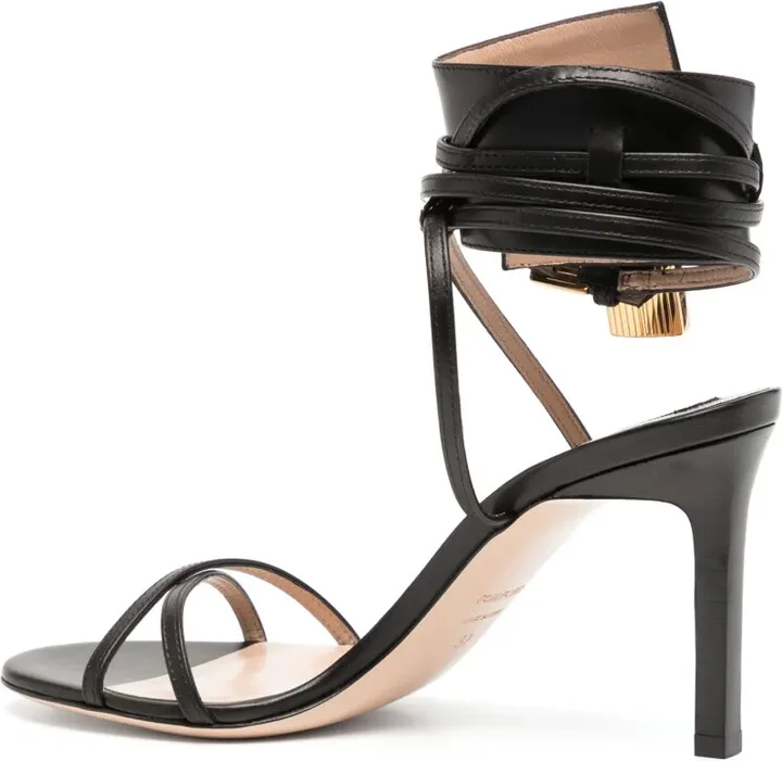 82mm Leather Sandals - Image 3