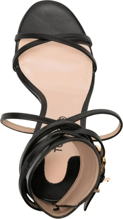 82mm Leather Sandals - Image 4