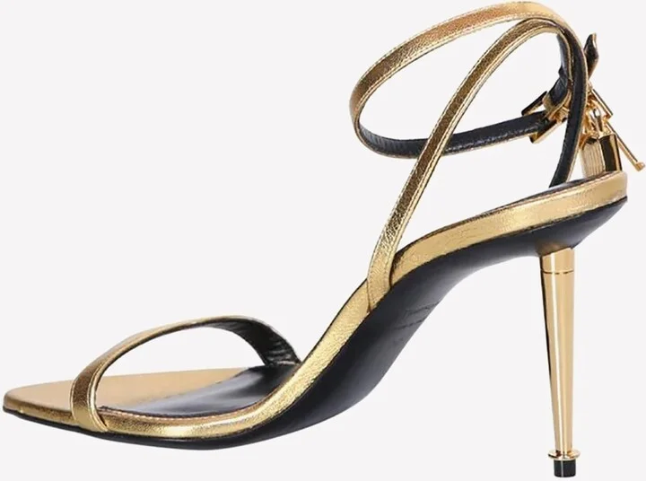85 Padlock Leather Sandals - Image 2