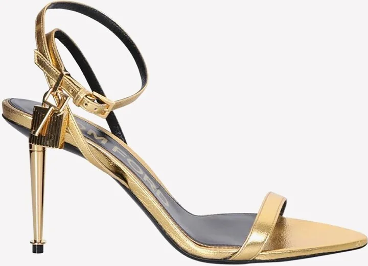 85 Padlock Leather Sandals