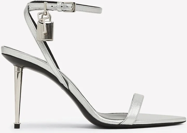 85 Padlock Leather Sandals